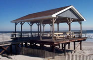 pavillion on the Sea Isle City, NJ Promenade